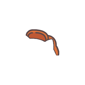 Orange Beret Cap